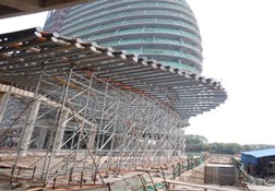 《蘇州建筑腳手架嶄露頭角，致勝有奇招》